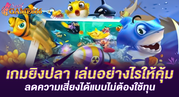 เกมยิงปลา เล่นอย่างไรให้คุ้ม ลดความเสี่ยงได้แบบไม่ต้องใช้ทุน